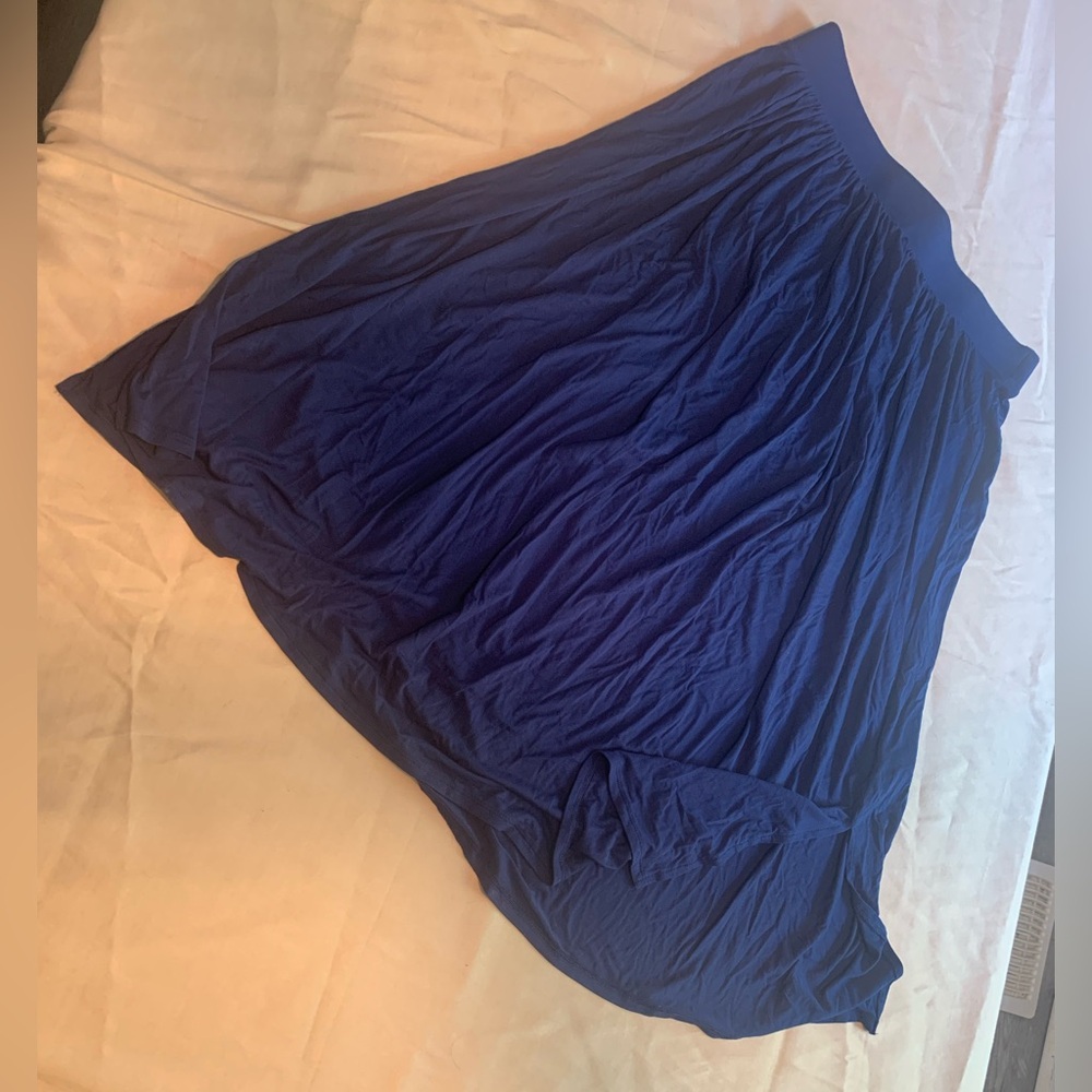 L Gap Women's Royal Blue Midi Skirt